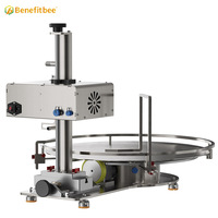 Machine de remplissage automatique de liquides à haute viscosité avec table rotative pour miel, système de remplissage en bouteille, machines de remplissage spécialisées à plateau tournant