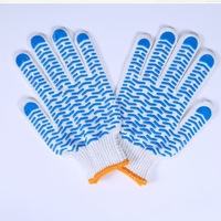 Gants de sécurité polyvalents avec design texturé antidérapant sur les doigts, en nylon