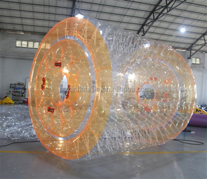 Rol bola berjalan air tiup transparan, Rol air dapat ditiup, tabung penggulung untuk kegiatan - Product Image 3