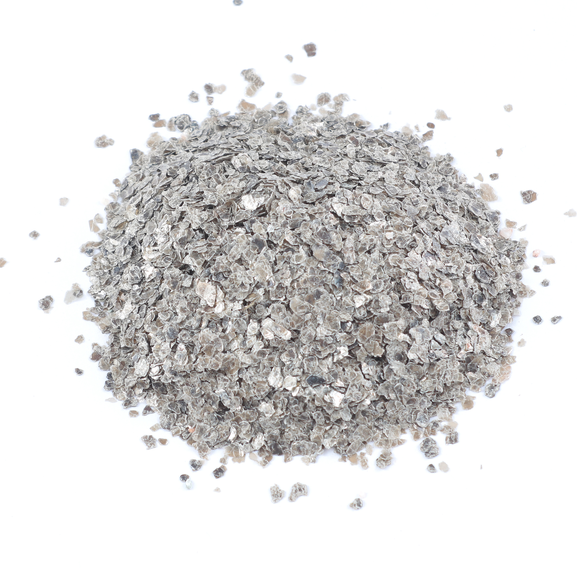 Светло-серый измельченные Волшебные натуральные слюдяные хлопья, измельчитель для смолы, рисования, искусства, декор «сделай сам», листья