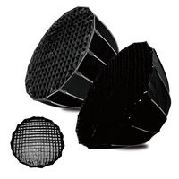 Speedlite Softbox portabel 90cm 120cm dengan kisi sarang lebah nilon luar ruangan Flash kotak lunak untuk fotografi Canon