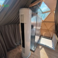 Cabines en capsule pour observer les étoiles avec cadre en bois Starshine House, idéales pour les campings touristiques