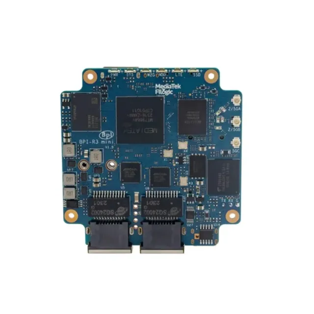 Banana pi bpi-r3 mini high-performance open source router development board, supports wifi6