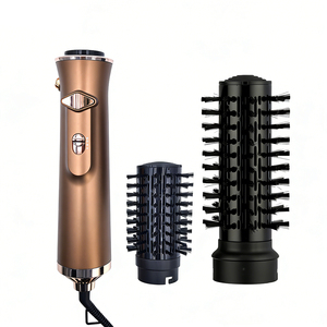 Spazzola Asciugacapelli 3 in 1 Rotante, Strumento Multifunzione per lo <span class=keywords><strong>Styling</strong></span> dei Capelli, Spazzola Rotonda Ionica in Ceramica Termica per Acconciature - Product Image 1