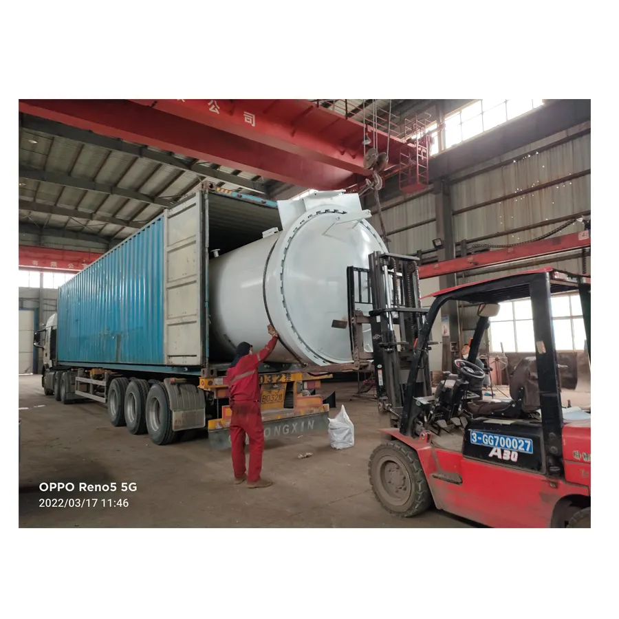 Aac Block and Brick Machine Sand AAC Plant Steam Autoclave with Gas Fired Steam Boiler