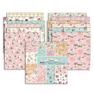 Factory Direct Sale 24sheets Cardstock 6x6 Scrapbook <strong>Patterned</strong> <strong>Paper</strong> - Product Image 1