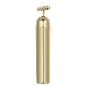 Hochwertige wasserdichte billige Facial Spa 24k Beauty Bar 24k goldene Schönheit Körperpflege geräte V-Form Gerät