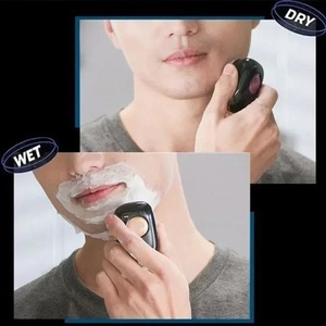 Mini Afeitadora Eléctrica para Hombre, Portátil, Desmontable, Resistente al Agua, Recargable por USB, Recortadora de Barba y Vello Corporal - Product Image 5
