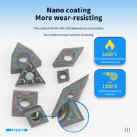 Plaquettes de coupe CNC en carbure de tungstène WNMG TNMG CNMG SNMG VNMG TCMT CCMT DCMT VCMT pour la fabrication de machines OEM