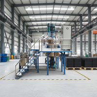 Ligne de production de peinture automatique clé en main Farfly, pompe agitateur, moteur antidéflagrant en acier inoxydable, contrôle PLC pour revêtement au latex