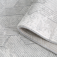 Hochwertiger Wilton Polypropylen Abstrakt-Teppich Luxuriös Langlebig Weich Rutschfest Modern Minimalistisch für Wohnzimmer Schlafzimmer Zuhause