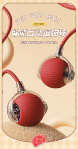 Giocattolo per Gatti e Piccoli Animali 2025, Palla Elettrica Automatica Moderna con Suoni, in Materiale ABS - Product Image 3