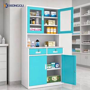 <span class=keywords><strong>Armoire</strong></span> à <span class=keywords><strong>pharmacie</strong></span> avec <span class=keywords><strong>porte</strong></span> en verre verrouillable, comptoir en acier inoxydable, <span class=keywords><strong>armoire</strong></span> de rangement pour médicaments, hôpital, clinique, <span class=keywords><strong>pharmacie</strong></span>, premiers secours - Product Image 5