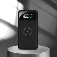 Prix de gros Nouveaux produits Banque d'alimentation sans fil 20000mAh Chargeur sans fil à affichage numérique double USB Powerbank