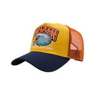 Casquettes de baseball personnalisées de style sportif américain, avec logo imprimé, tissu en maille respirant et imperméable, métal