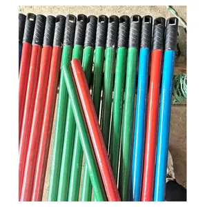 Eucalyptus wood log material making round cleaning tool stick for wooden broom handle