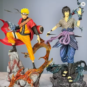 Figuras de Anime de 24 cm, Dan <span class=keywords><strong>Sasuke</strong></span>, Cien Ninjas por Diez Años, Figura de Acción, Estatua, Modelo, Muñeca, Colección de Juguetes, Regalos - Product Image 1