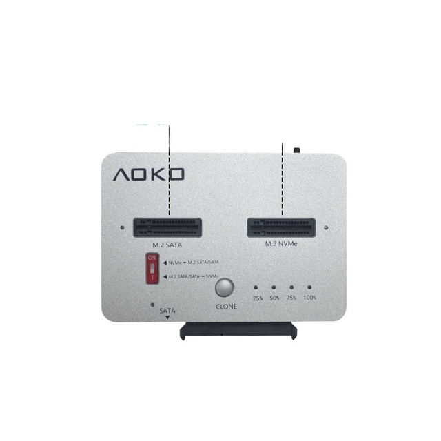 NVMe Copy SATA SSD Duplicator M.2 Cross Protocol Copy Clone Replicator