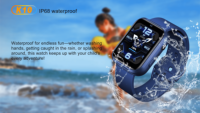 SMA K10 1,52 pulgadas reloj inteligente audiolibro estudio tarjetas juegos para niños con rastreador GPS Montre Intelligente Pour Enfants