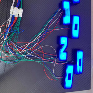 Emblema de rejilla delantera P & D, decoración de luces con letras, luz de rejilla blanca para <span class=keywords><strong>Ford</strong></span> <span class=keywords><strong>Bronco</strong></span> 2021 <span class=keywords><strong>2022</strong></span> 2023 - Product Image 2