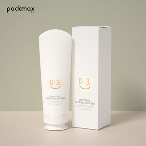 PE Inverted Flip Cap <b>Squeeze</b> Tubes 30-150g Empty Refillable Lotion & Toner <b>Bottles</b> for Skincare - Product Image 3