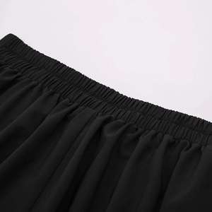 Jupe Mi-Longue Plissée Solide Style Décontracté Européen et Américain, Tailles S-XXL - Product Image 4