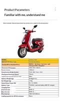 Nouveau Scooter Électrique Fanlin CJ-VSP 72V 2026 pour Adultes avec Siège, Vitesse 70km/h, Autonomie 60km - Vente en Gros Transfrontalière