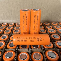 Batterie au lithium rechargeable SunPower INR21700 4000mAh 3.6V 45A à décharge élevée, cellules 21700 4000mAh pas chères pour outils électriques