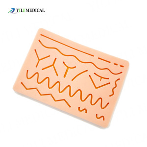 Coussinets d'entraînement en silicone pour la suture, pour étudiants en médecine, coussinets de suture de peau simulée, directement de la plateforme e-commerce. - Product Image 2