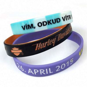 Bracelets en silicone personnalisables avec logo pour l'Expo de Dubaï 2023 - Product Image 2