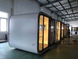 Capsula prefabbricata di lusso della cabina del Pod della mela, piccolo fornitore residenziale della capanna per la <span class=keywords><strong>casa</strong></span> diretta del contenitore dell'alloggio - Product Image 5