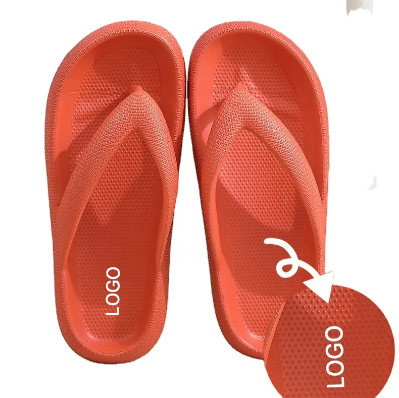 Manufacturer OEM home slippers Eva Flip-flops Slippers with Logo Colorful Flip Flops Slides