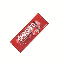 Envoltura de barra energética de Chocolate de diseño múltiple OEM, bolsita de embalaje de barra de proteína con sello trasero con muesca de rasgado