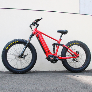 Bafang high speed 48V 1000W mid drive ebike sospensione completa mountain dirt bike elettrica <span class=keywords><strong>e</strong></span> bicicletta - Product Image 2