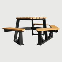 Table de pique-nique en bois pour le jardin et le camping