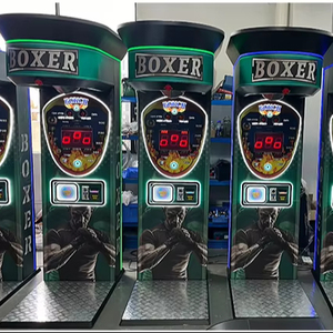 Máquina de <span class=keywords><strong>Boxeo</strong></span> Arcade Profesional Electrónica, Máquina de Golpeo Operada con Monedas, Probador de Fuerza de <span class=keywords><strong>Boxeo</strong></span>, Juego Deportivo de Entretenimiento - Product Image 1