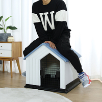 Kandang Hewan Peliharaan Portabel Desain Baru, Rumah Hewan Peliharaan Luar Ruangan, Kandang Anjing Kucing
