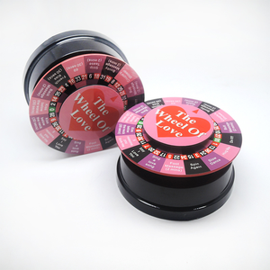 Gioco da Tavolo Professionale di Alta Qualità con Ruota della Fortuna per Bere, Gioco del Bingo Alcolico per Uomini e Donne - Product Image 1