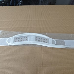 Attelle cervicale ajustable et respirante, dispositif de traction pour le cou, attelle de fixation correctrice à domicile, SML, blanc - Product Image 2