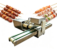 Machine professionnelle en acier inoxydable pour brochettes de viande, machine à kebab, boîte à brochettes pour satay et mouton