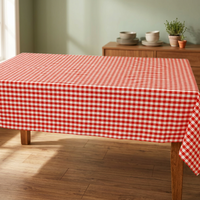 Nappe en coton et lin tissé de haute qualité, texture naturelle, moderne, carrée, pour hôtels et restaurants, OEM, ODM, personnalisation de marque, export en gros