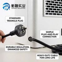 Climatiseur industriel Hengrong à montage supérieur DEA 1500W pour armoire de commande PLC, refroidissement interne des composants