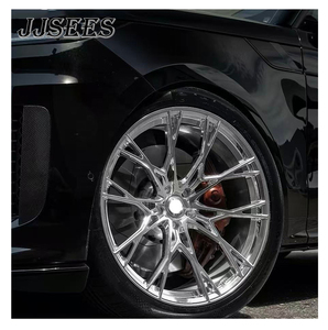 JJSEES Llantas de Aleación Cóncavas Forjadas en Oro <span class=keywords><strong>Oscuro</strong></span> 5x112 PCD 5x114.3 PCD 5x120 de 17 18 19 20 21 22 24 Pulgadas para G20/G30/G11/G80/G82 - Product Image 5