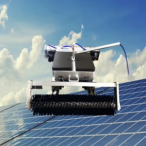 Multifit Hoàn toàn tự động không người lái hoạt động tự trị cross-rào cản khô/Nước Làm Sạch chế độ theo dõi năng lượng mặt trời làm sạch Robot - Product Image 1