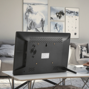 HD 13.3 inch Thông Minh Điện tử nhựa khung ảnh IPS cho <span class=keywords><strong>HDMI</strong></span> hiển thị Album ảnh kỹ thuật số Phát lại đồng hồ hỗ trợ MP4 AVI MP3 - Product Image 5