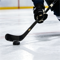 Bâton de hockey sur glace haute vitesse à libération rapide en carbone composite BYZ HS-001 Flex personnalisable Low/Mid Kick Portero 2 pièces