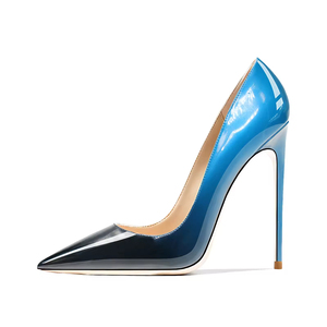 Mode Personnalisée Ombre Light Stiletto Talons Hauts Sexy Pointu Toe Party Chaussures Femme Pour Dames Et Femmes - Product Image 3