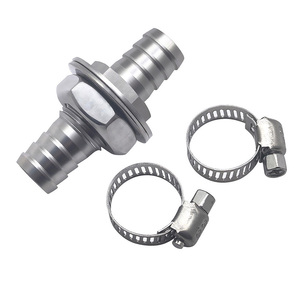 Acoplador <span class=keywords><strong>de</strong></span> manguera <span class=keywords><strong>de</strong></span> acero inoxidable <span class=keywords><strong>de</strong></span> 1/2 pulgada con conexión <span class=keywords><strong>de</strong></span> púas a través <span class=keywords><strong>de</strong></span> pared, a prueba <span class=keywords><strong>de</strong></span> fugas, <span class=keywords><strong>de</strong></span> alta temperatura, para línea <span class=keywords><strong>de</strong></span> fluidos <span class=keywords><strong>de</strong></span> camiones, ATV y coches <span class=keywords><strong>de</strong></span> carreras - Product Image 3