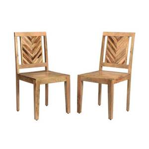 Handcrafted Solid Wood <b>Dining</b> <b>Chair</b> with Rustic Natural Finish Custom Wooden Restaurant <b>Chair</b> for Home <b>Dining</b> Room Cafe Use - Product Image 3