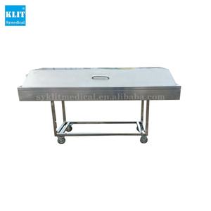 Carro Funerario de Acero Inoxidable, Carro para Cadáveres, Carro Cubierto para Morgue - Product Image 5